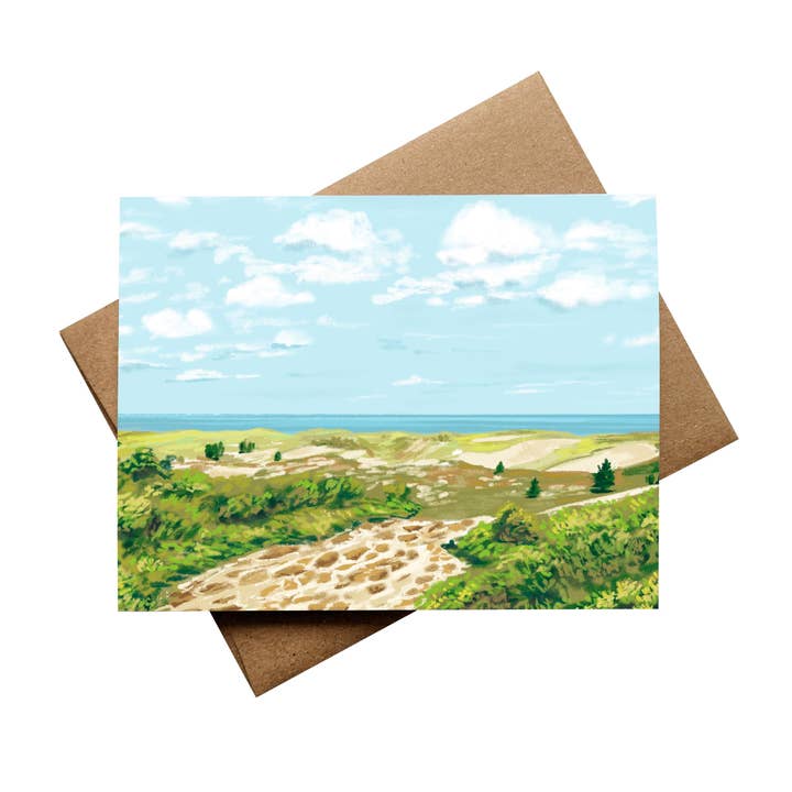 Kat Maus Haus Illustration - Wholesale Stationery/Notecard Set - Scenes of Massachusetts Notecard Set3