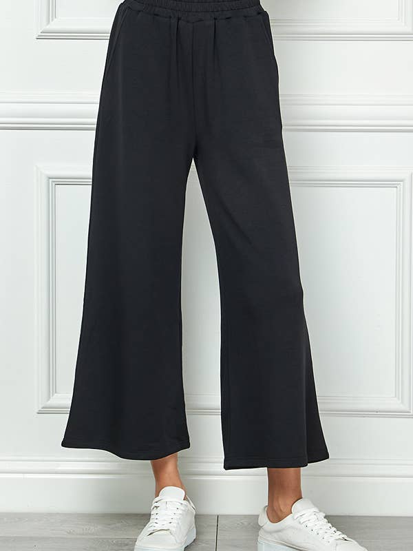 P7195 Very Soft Copped Wide Pants for wholesale by See and Be Seen