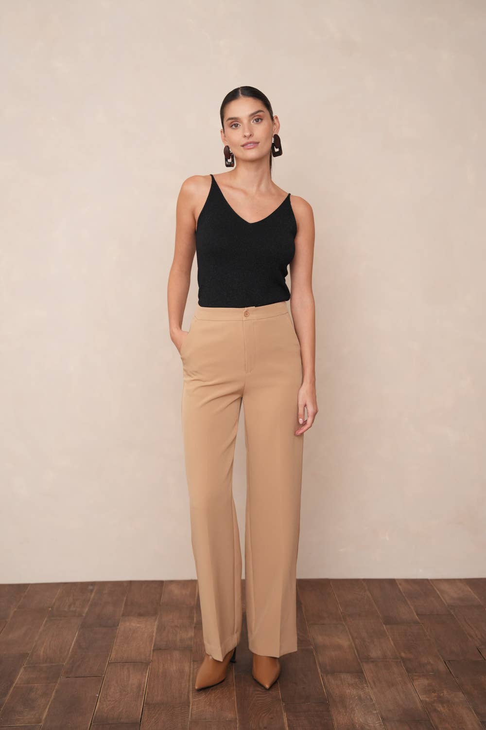 Attentif Paris - Wholesale Pants - Women's - [Signature] Long straight-cut pants31