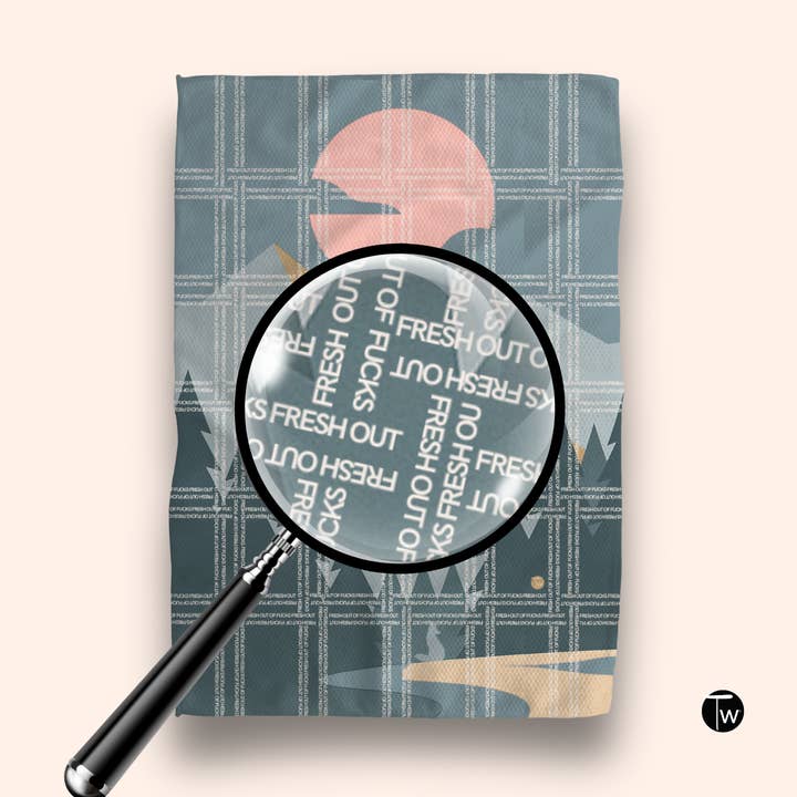 Fresh Out in the Forest Landscape Illusion | Perfect Towel for wholesale by Twisted Wares