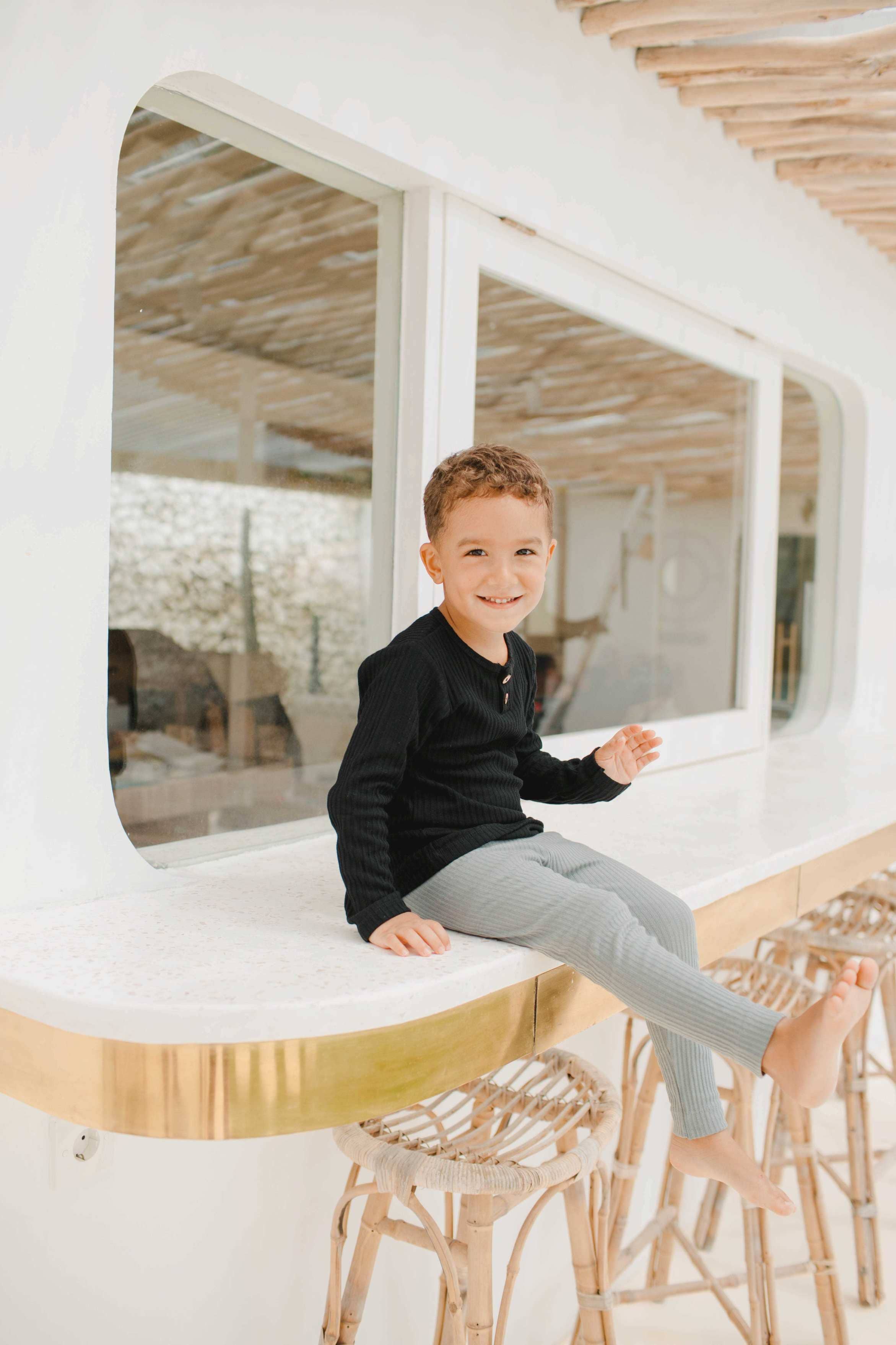 Kleine Tijntje - Wholesale T-Shirt - Kids - LONGSLEEVE RIB TOP BUTTON0