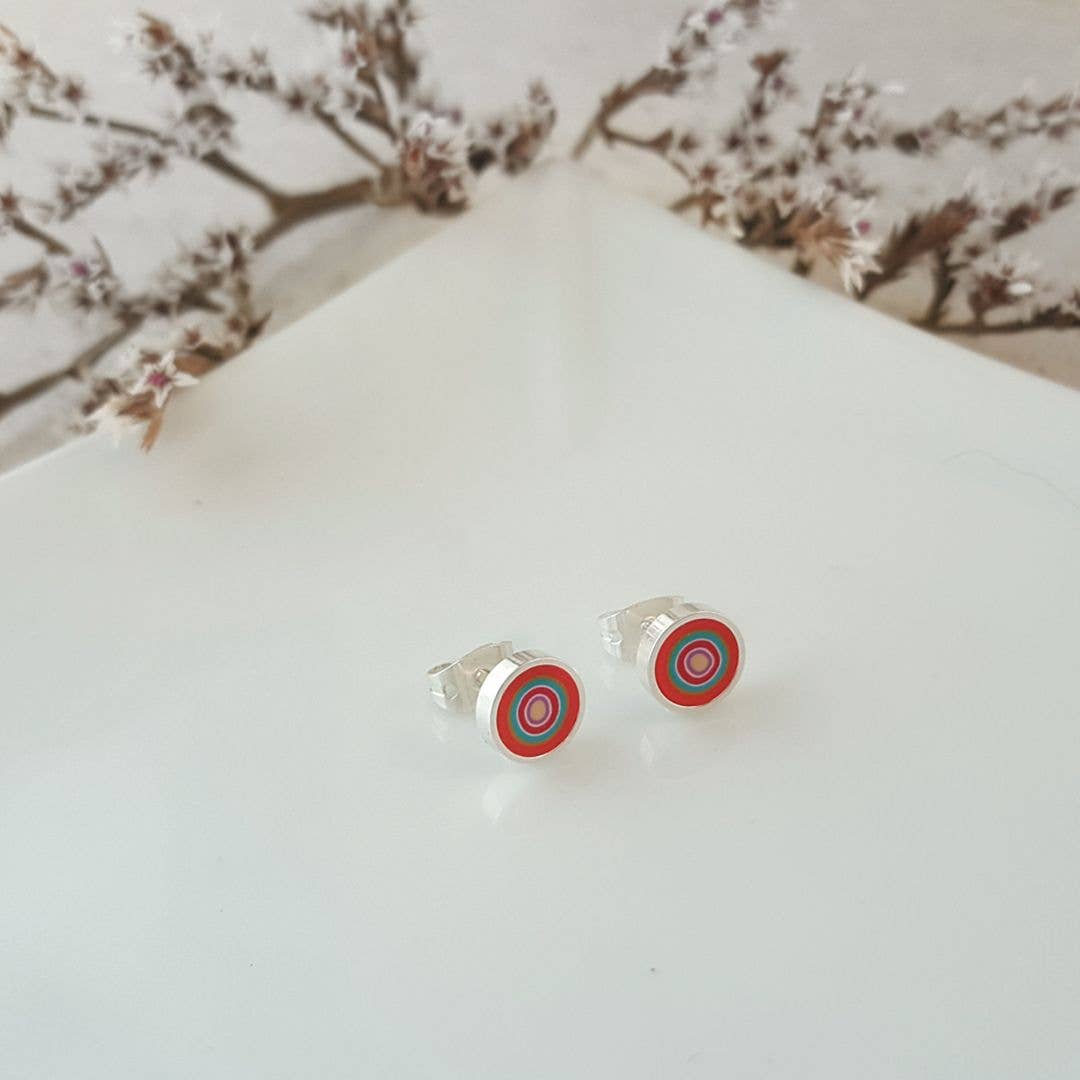 PASTACUITA - Wholesale Stud/Post Earrings - Small round everyday earrings. Handmade with polymerclay7
