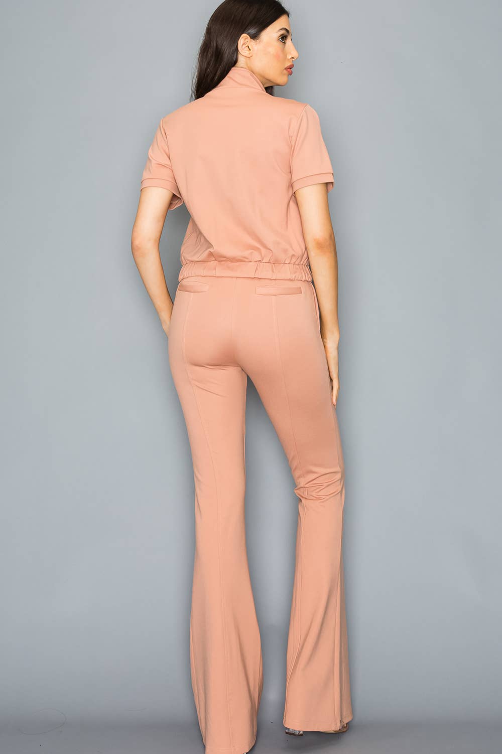 RIVIR - Vente Ensemble haut et pantalon (PAS d'intérieur) - Femme - VESTE ET PANTALON DE SURVÊTEMENT À MANCHES COURTES12