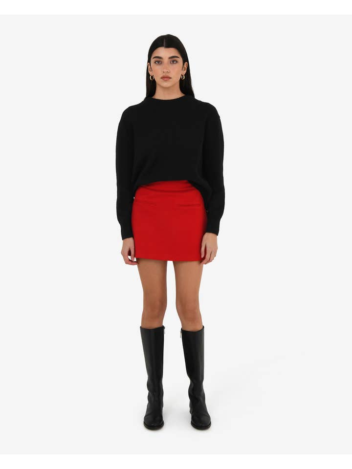 Forcast - Wholesale Knitted jumper – Women′s - Forcast Women's Joyli Merino Wool Blend Jumper7