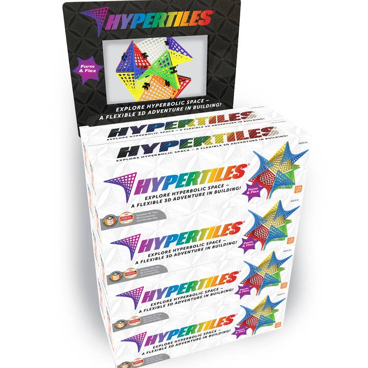 HyperTiles Display (free w/2 case purchase) for wholesale by Fun In Motion Toys