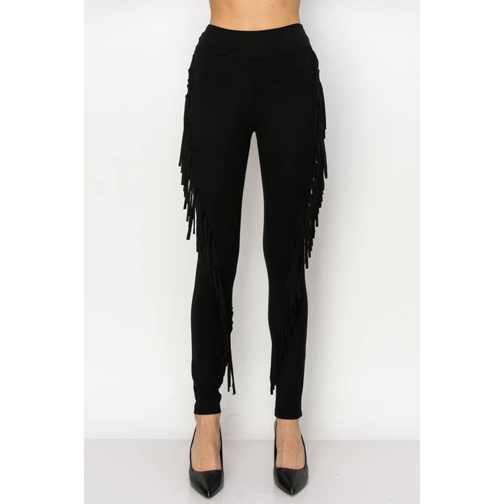 SWIRL FRINGE LEGGINGS for wholesale by VOCAL