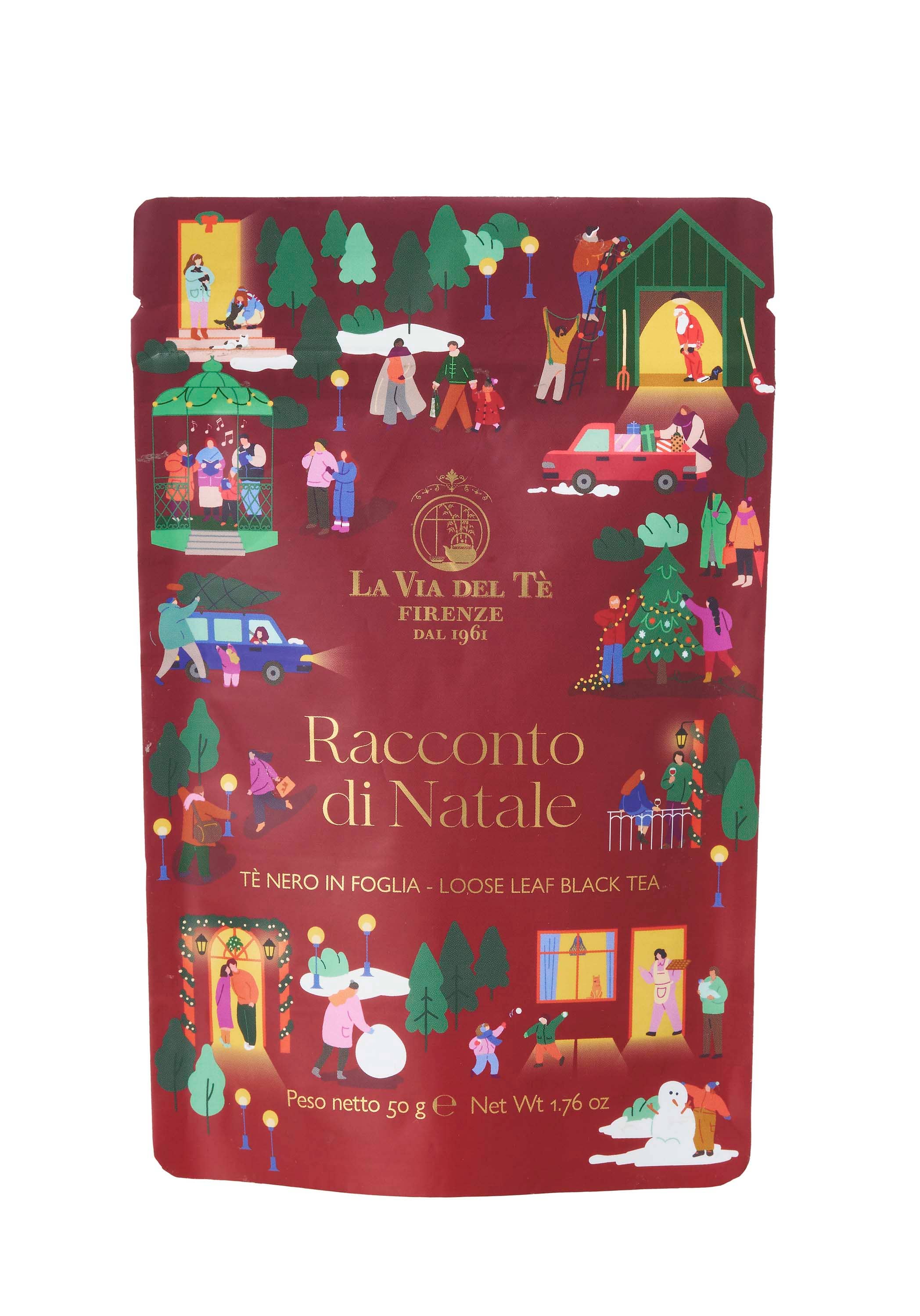 Zia Pia - Wholesale Loose Tea - Racconto di Natale Loose Tea Pouch by La Via del Té0