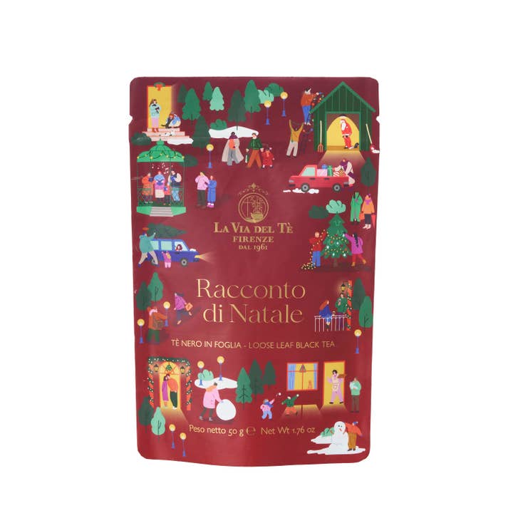 Zia Pia - Wholesale Loose Tea - Racconto di Natale Loose Tea Pouch by La Via del Té