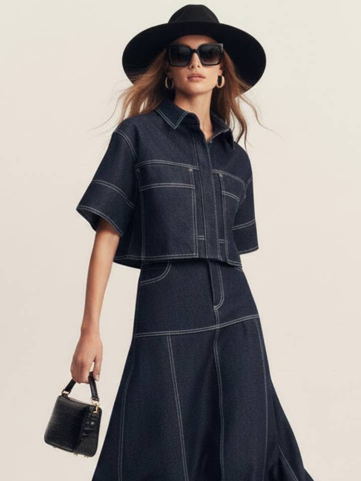 Women's Skirt and Jacket Set CHELSEA NYFW New Colecction BYMANYC ® New York for wholesale by BYMANYC NEW YORK