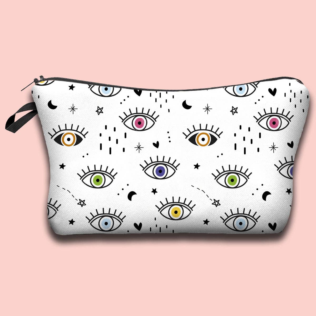 pinkblu02 - Wholesale Make-up tas/toilettas - Damesmode Boze Oog Draagbare Cosmetica Tas61