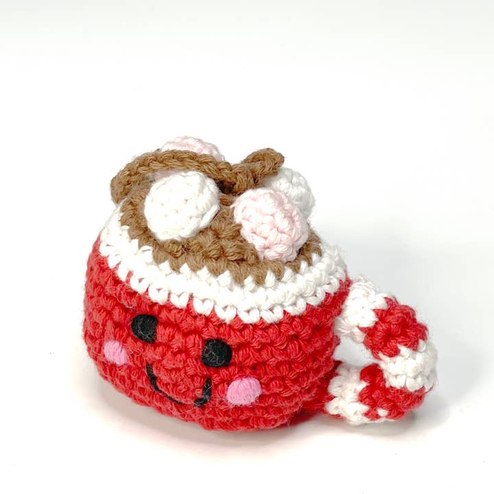 Adorno Navideño de Chocolate Caliente con Malvaviscos – Comercio Justo para venta al por mayor de Pebble