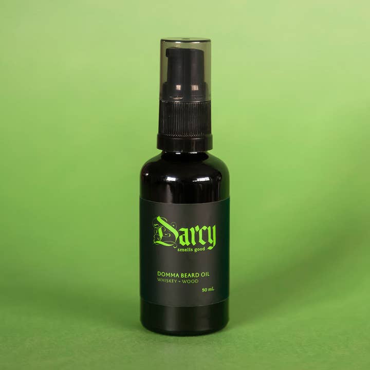 Domma Beard Oil Whiskey + Wood for wholesale by Darcy - Smells Good