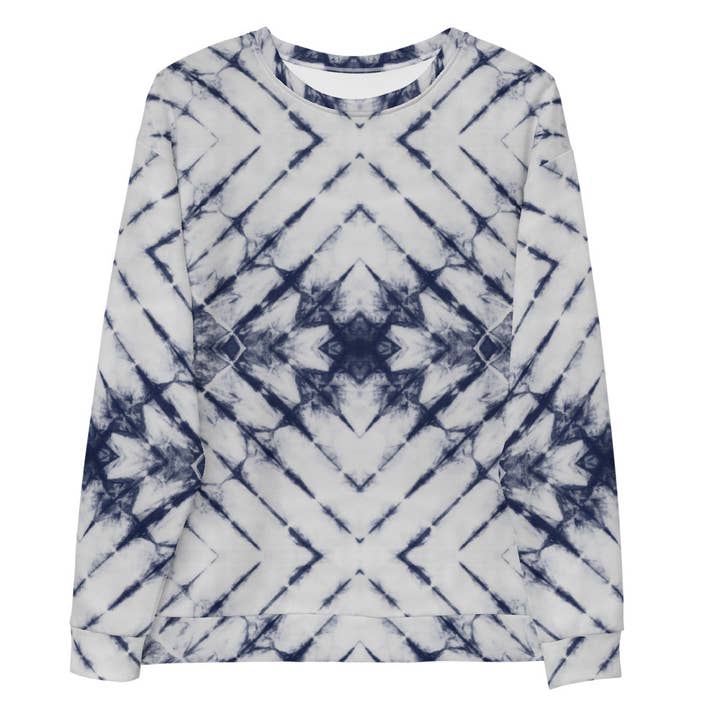 Tie Dye Unisex Sweatshirt for wholesale by Craftmerce Inc