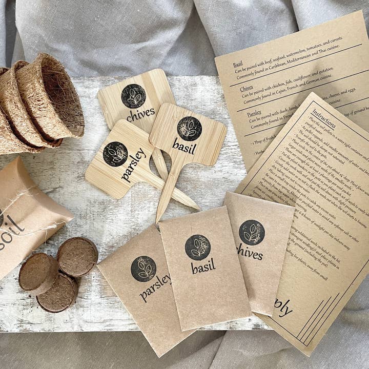 Sown Simply - Wholesale Plant Seeds - Herb Garden Kit of 32