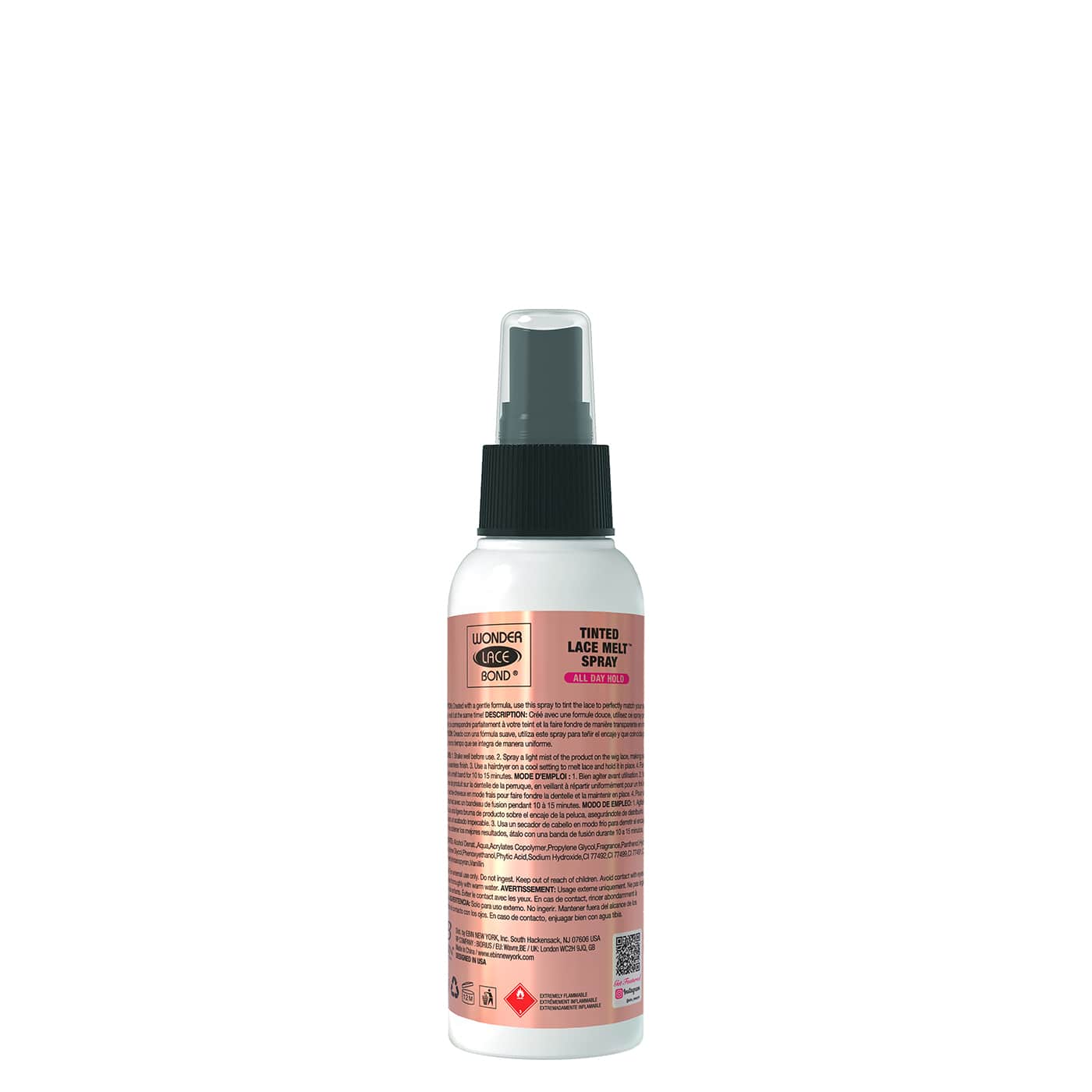 EBIN NEW YORK - Wholesale Hair Spray - Wonder Lace Bond GLUELESS - Tinted Lace Melt Spray10