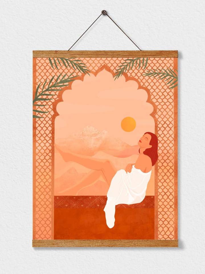 Camila Art Print for wholesale by Illustrations Its Funny Howww Inc