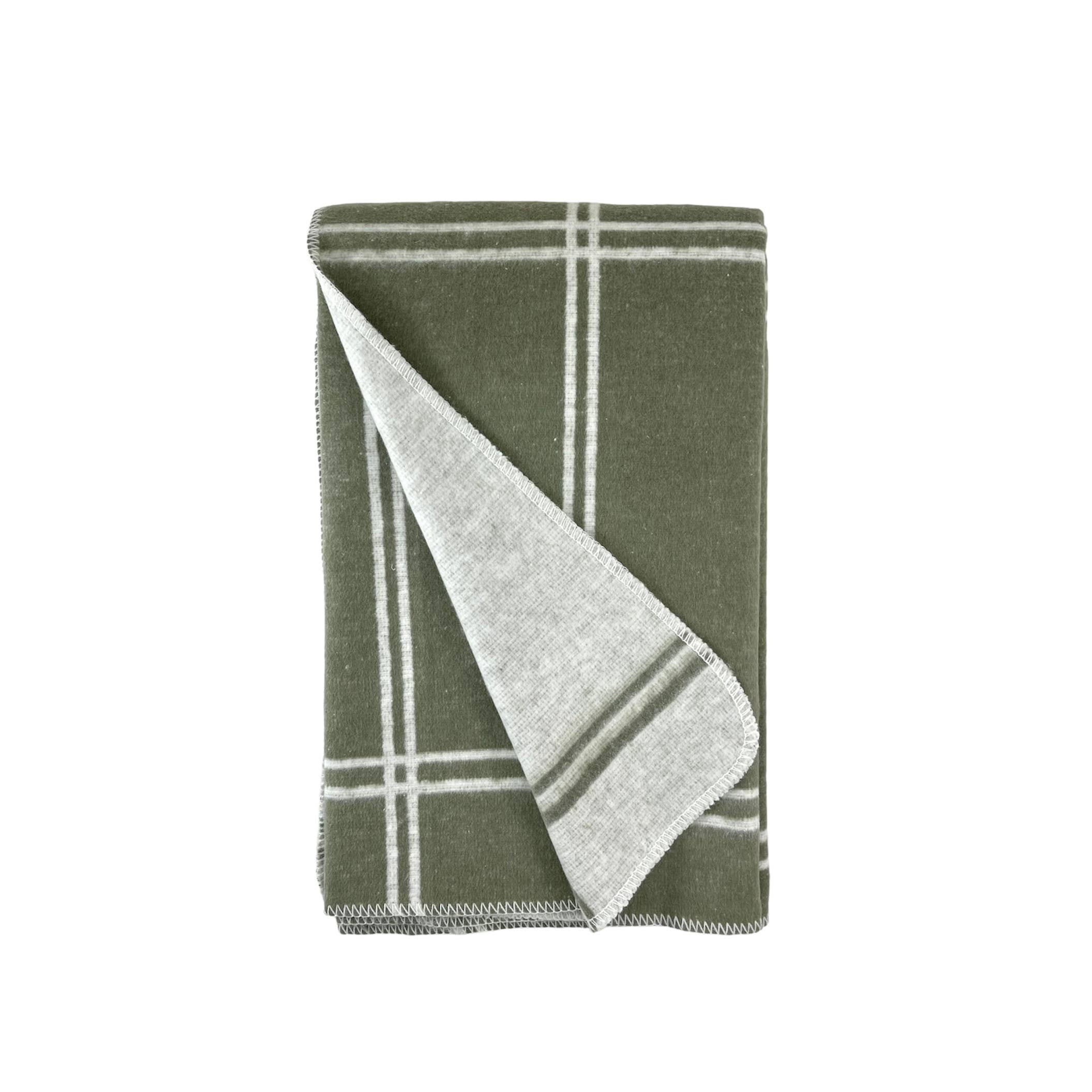 A Soft Idea - Wholesale Throw Blanket - 523 - Double Face Windowpane Blanket With Stitched Edge2