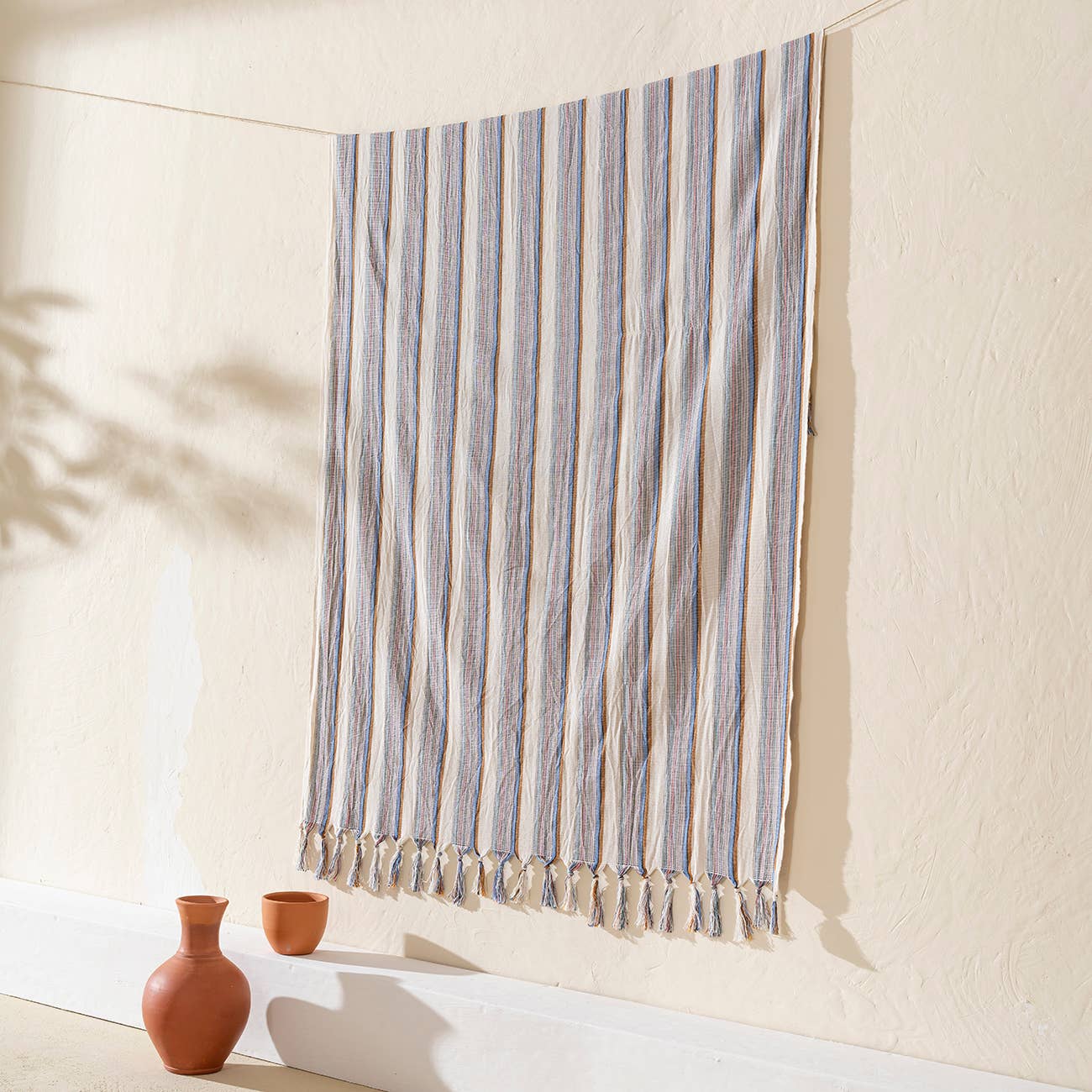 Kikoya – Engroshandel Strandhåndklæde – Badehåndklæder Mellem Vægt Rustik Vintage Følelse Forvasket1