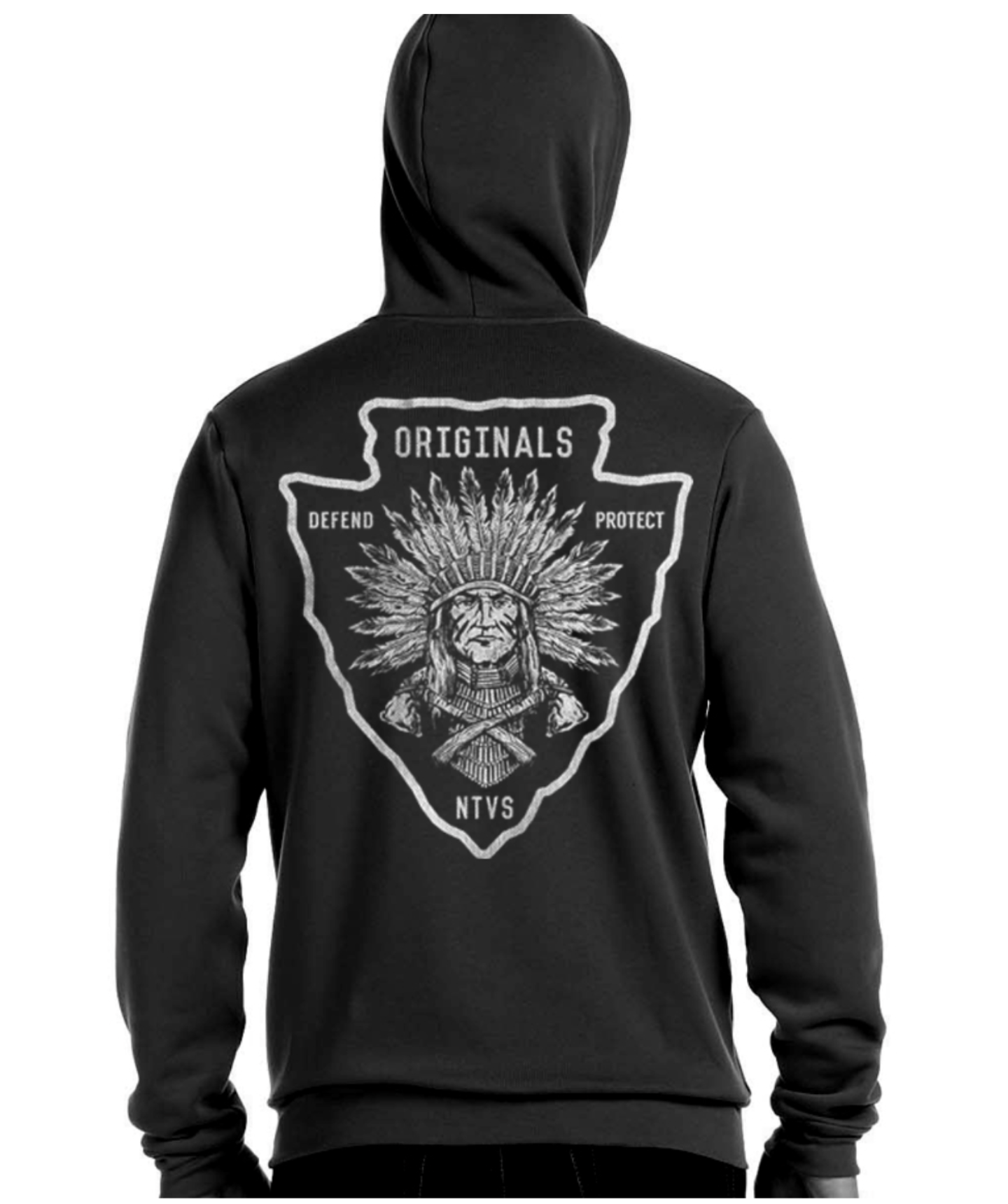 The NTVS - Wholesale Hoodie - Men's - The Originals Arrowhead Zip Hoodie0