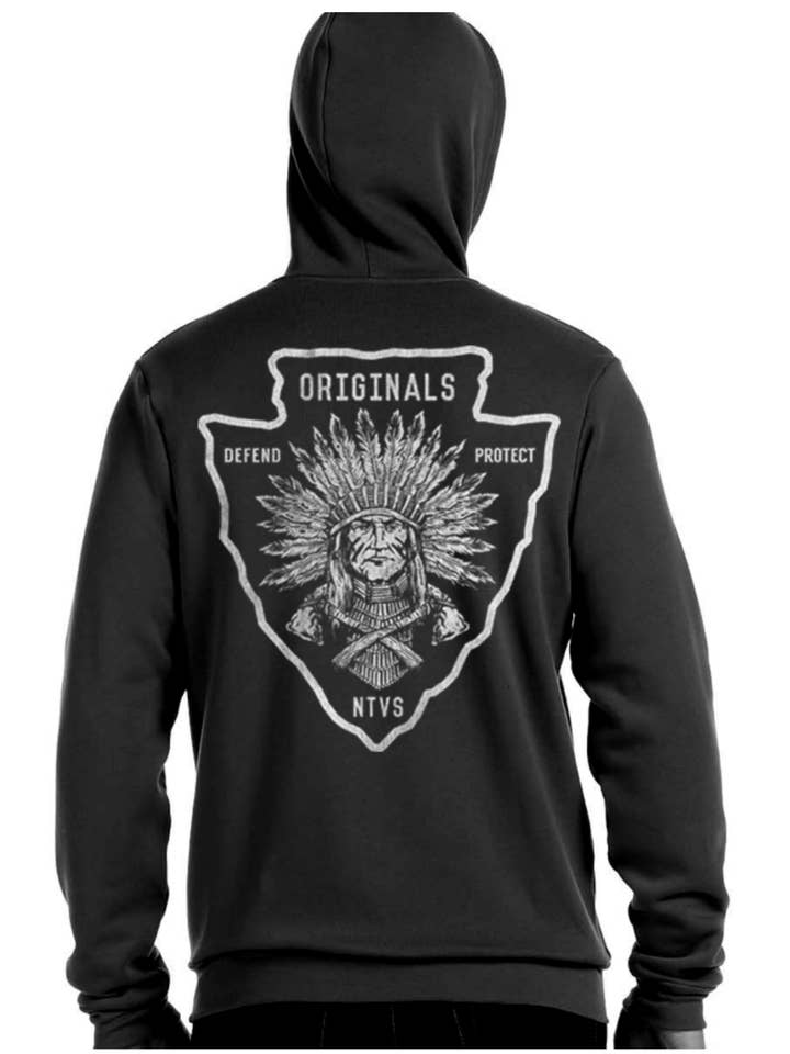 The NTVS - Wholesale Hoodie - Men's - The Originals Arrowhead Zip Hoodie