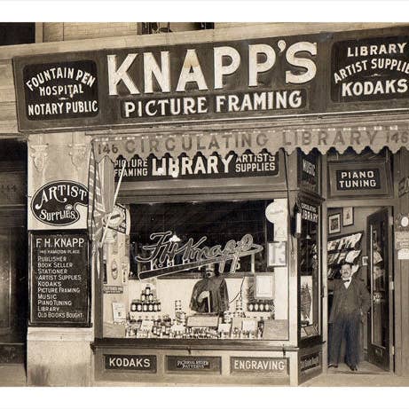 Old NYC Photos - Wholesale Art Print - Knapps 146 Hamilton Place