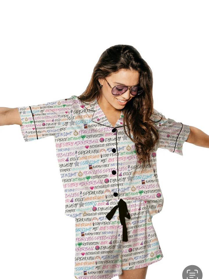 Silky Swiftie (Short Sleeve w/ Shorts) for wholesale by Sunshine Society