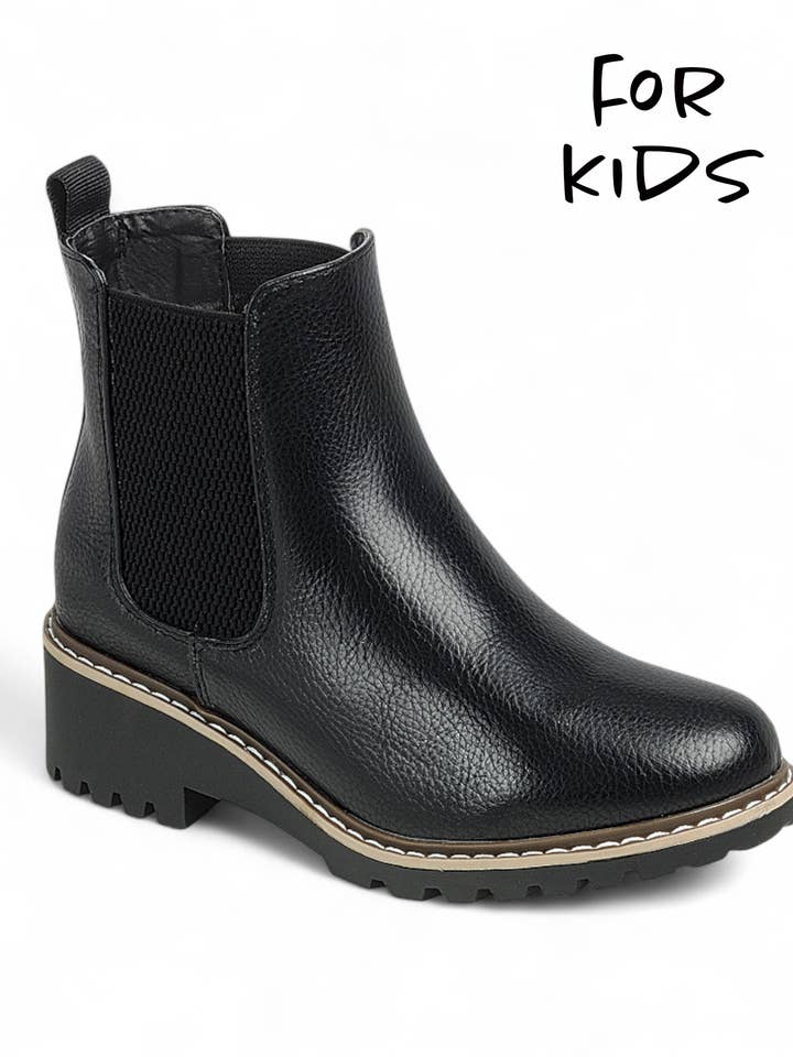 Kids Ankle Booties FL-AGENDA-17K for wholesale by FASHION EMPORIO