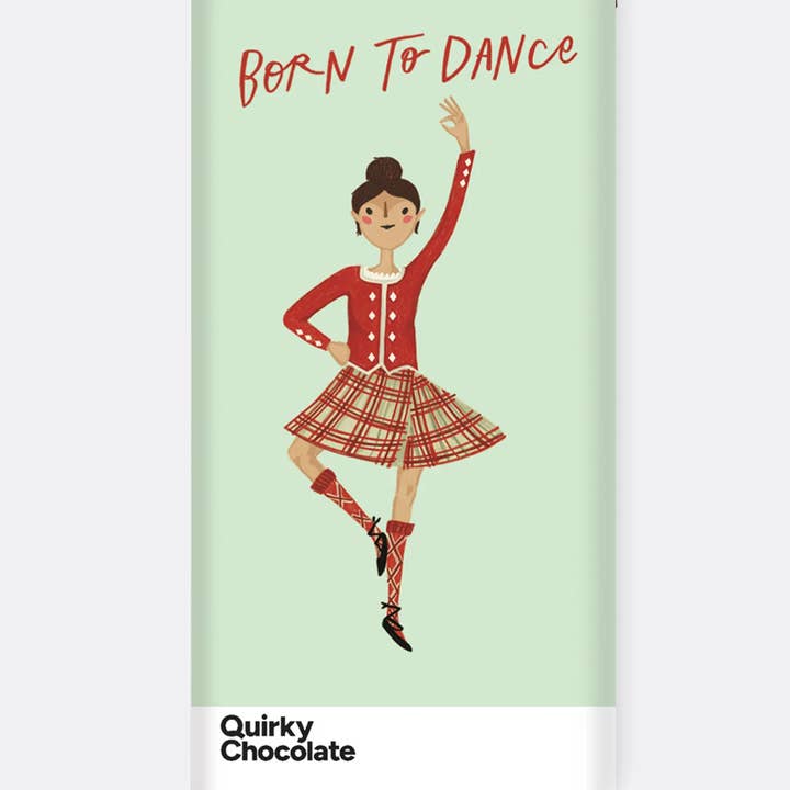 Quirky Chocolate - Vente Barre chocolatée - Barres de Collaboration - Joy Nevada (Caramel Salé 100g)