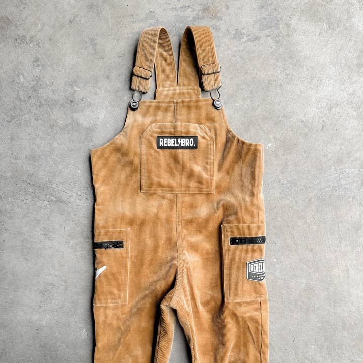 Tuinbroeken in Spiced Cider Corduroy (VOORBESTELLING) voor wholesale door Rebel Bro