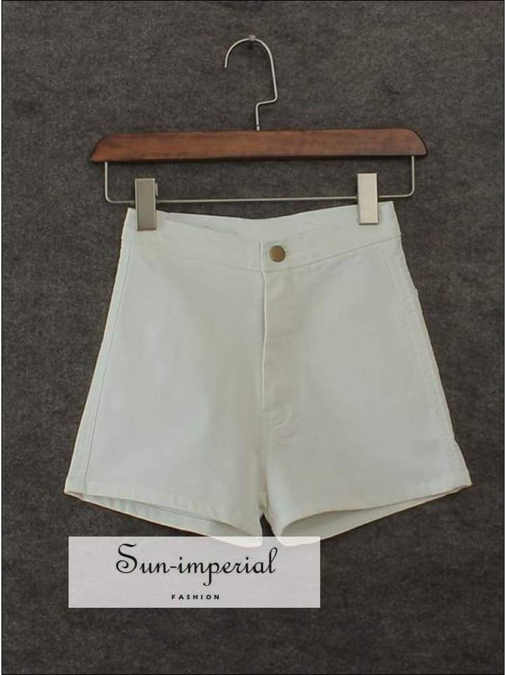 Sun Imperial – Großhandel Shorts – Damen – Damen Vintage-Bekleidung Eng anliegendes High Slim Bottom4