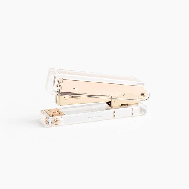 Poketo - Wholesale Stapler - Acrylic Stapler in Gold