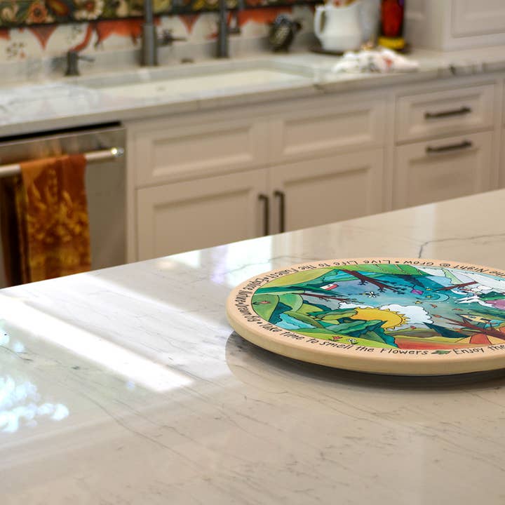 Sticks - Wholesale Lazy Susan - "Around the World in 365 Days" Lazy Susan2