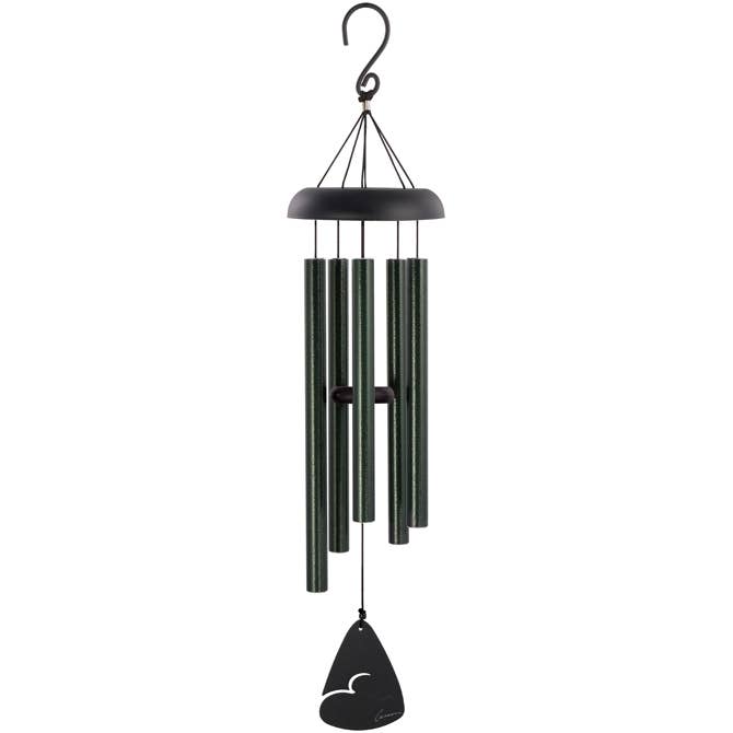 Forest Green Fleck 30" Signature Series Chime for wholesale by Gift & Garden by Carson
