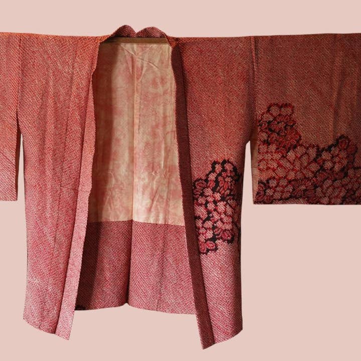 Annahmol - Wholesale Jacket - Women's - One-of-a-kind Vintage Silk Haori/Kimono Jacket1
