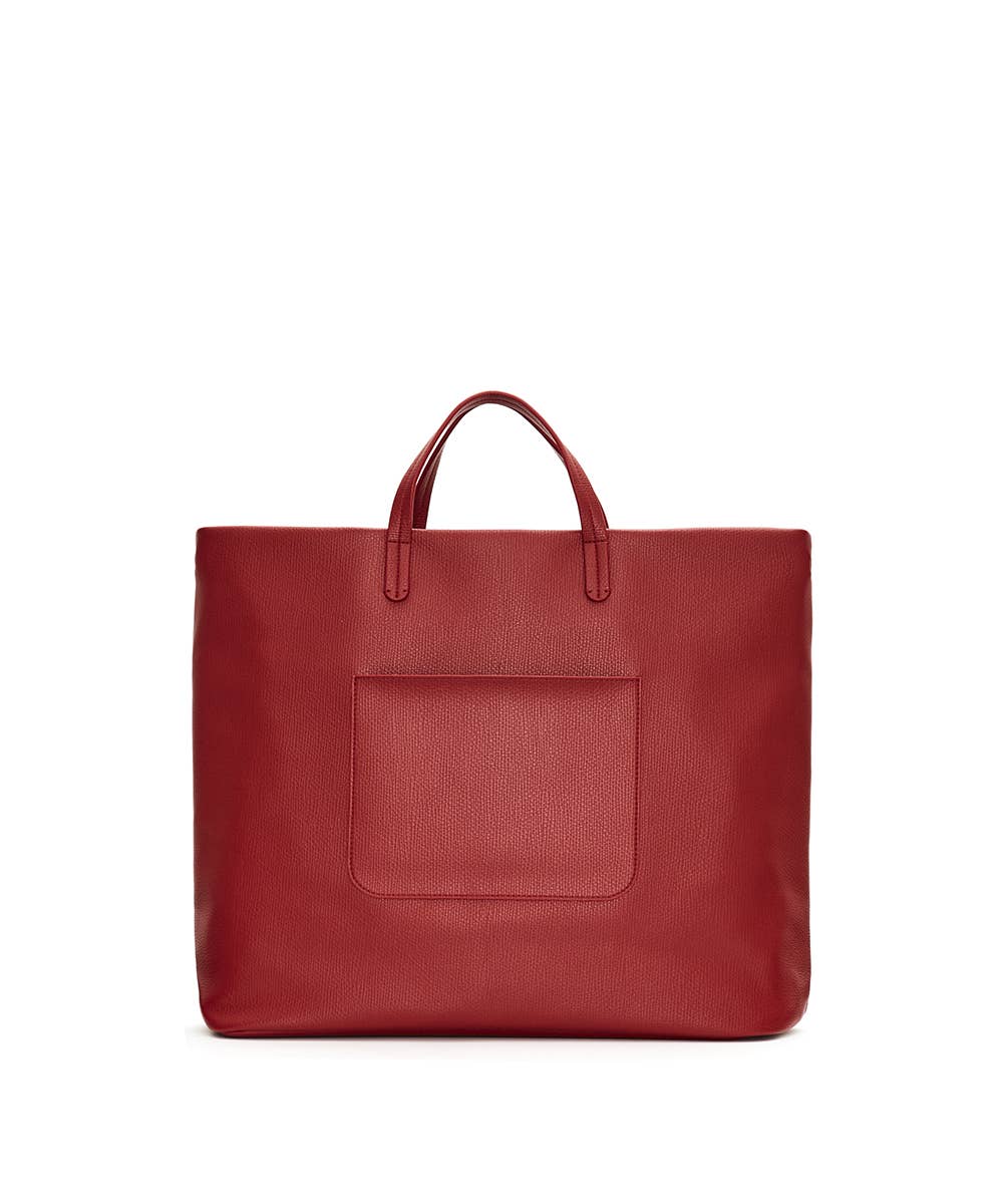 lulu dharma woven vegan leather hip pack
