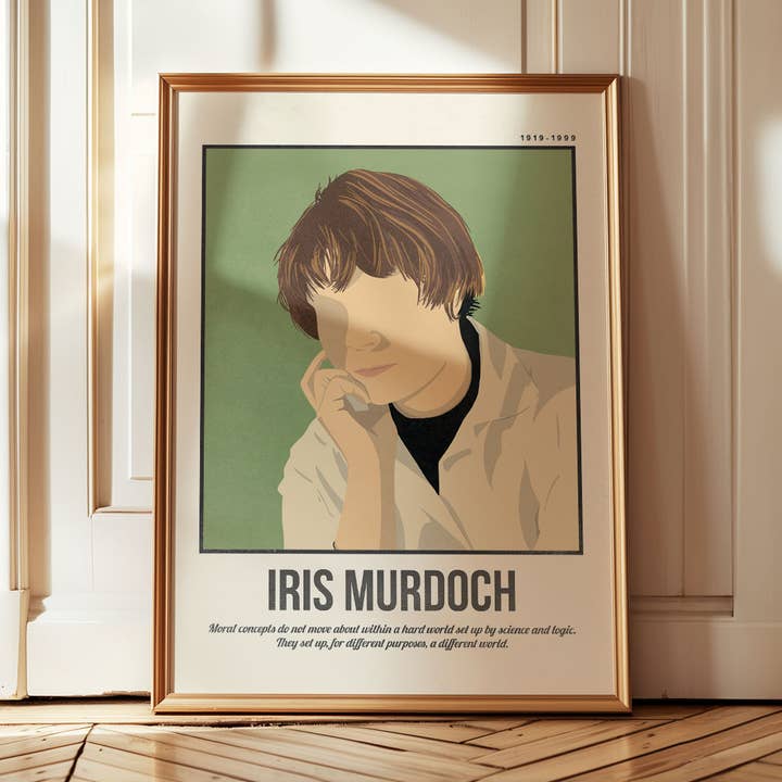 Impression d'art Iris Murdoch pour la vente par Sera/Lina