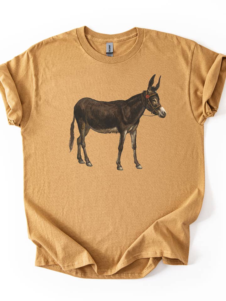 Vintage Donkey Tee for wholesale by Hank & Scoot
