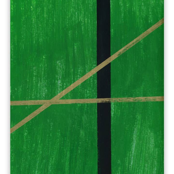 Obra de Arte Abstrata Geométrica - Segredos Escondidos Sob a Parede por atacado de ArtbyHaise