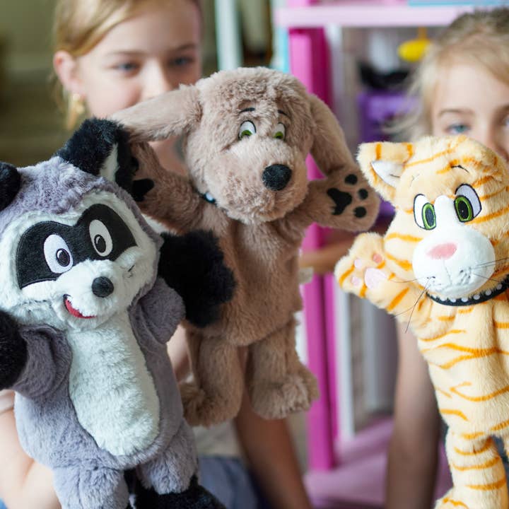 Puppet Pals - Wholesale Puppet - Kids & Baby - Ricky Raccoon Hand Puppet 12"3