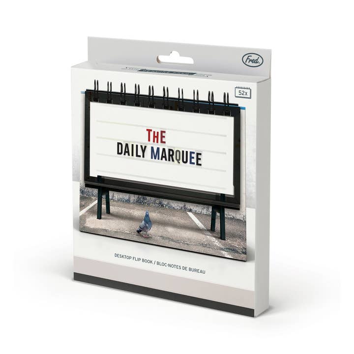 Fred & Friends - Wholesale Display Book - The Daily Marquee - Desktop Flipchart7