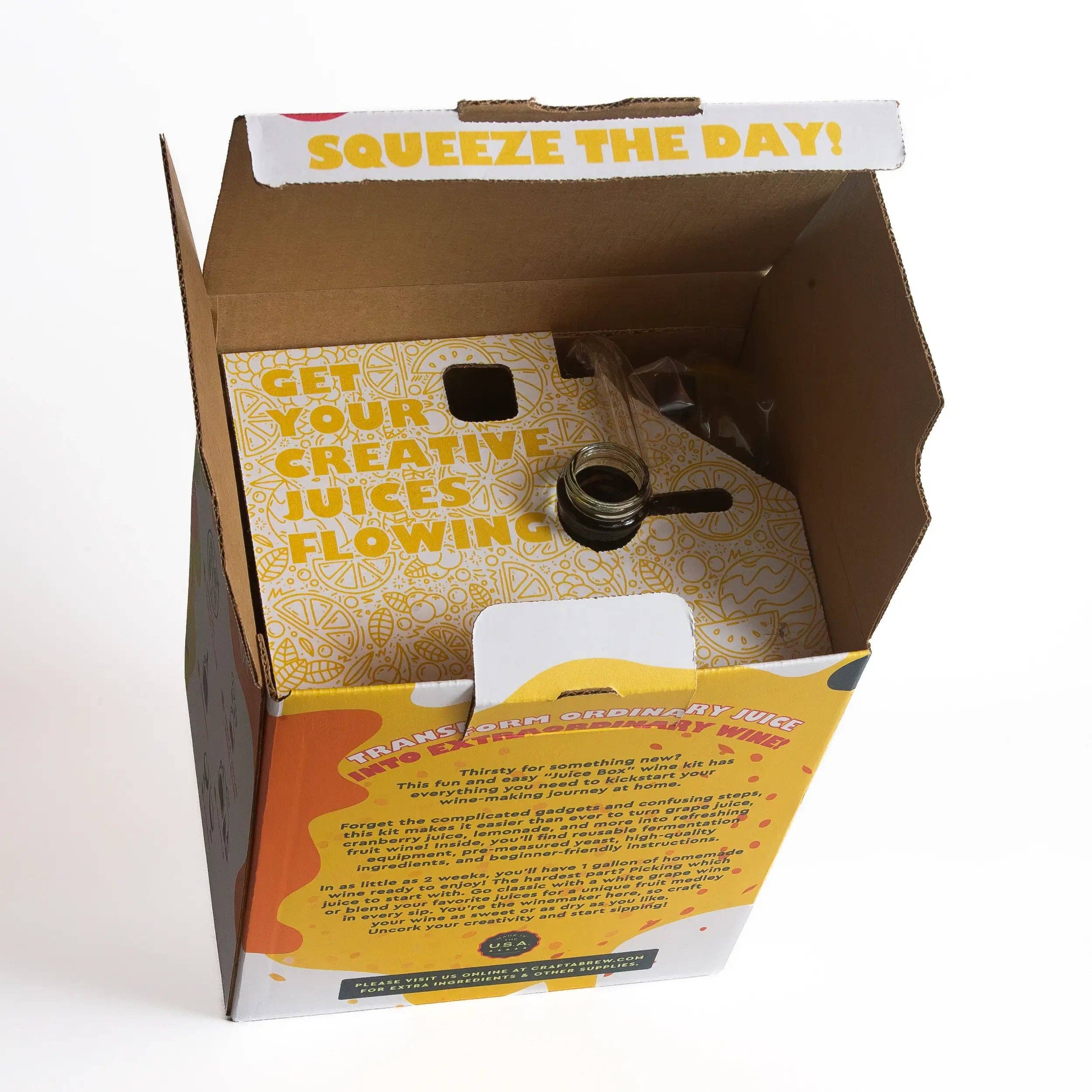 Craft a Brew – Kit de bebidas DIY por atacado – Caixa de Sumo - Um Kit de Vinho de Fruta2