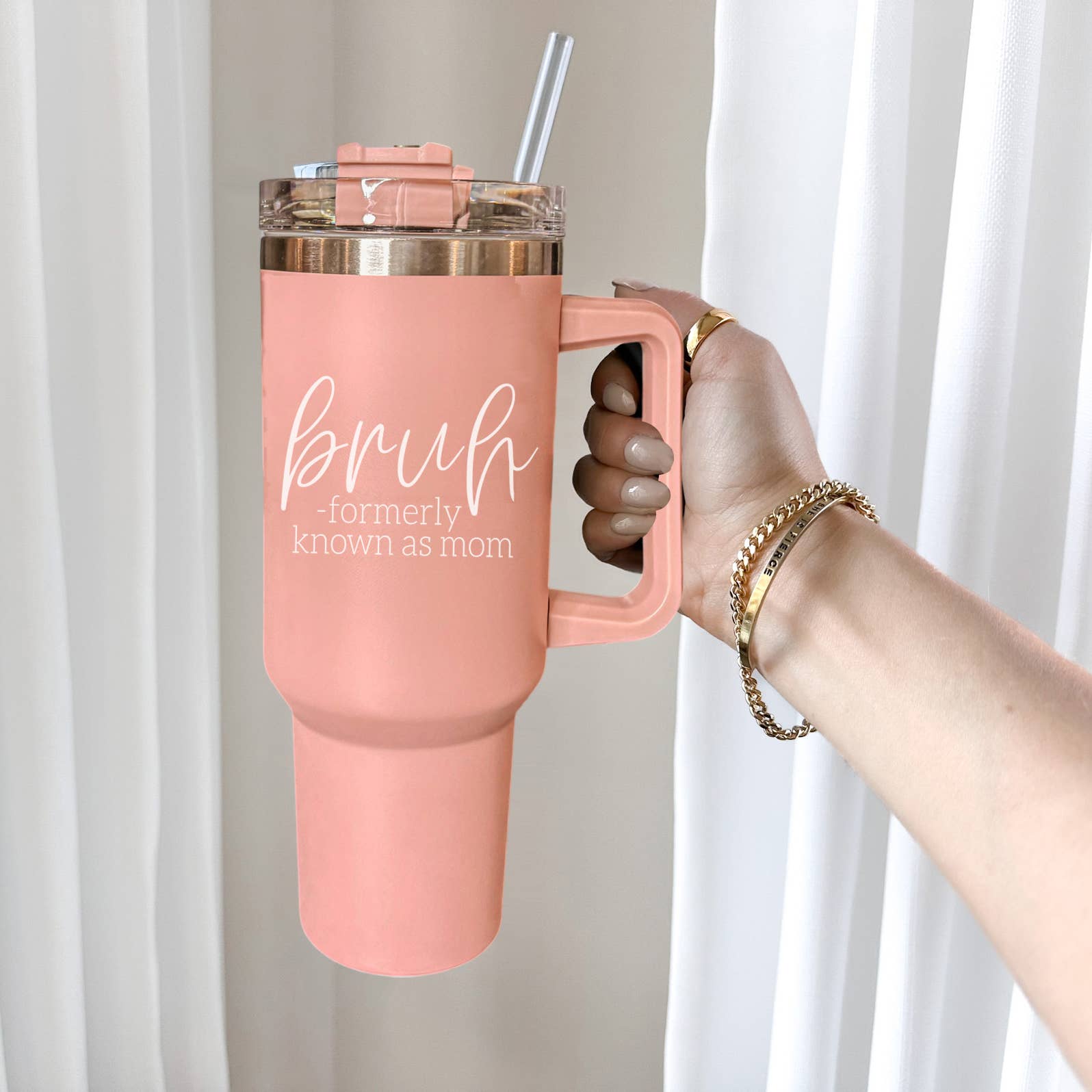 Gia Roma - Wholesale Drinking Glass/Cup - Baseball Drinkware | Baseball Mom Gift Tumblers 40oz Handle49