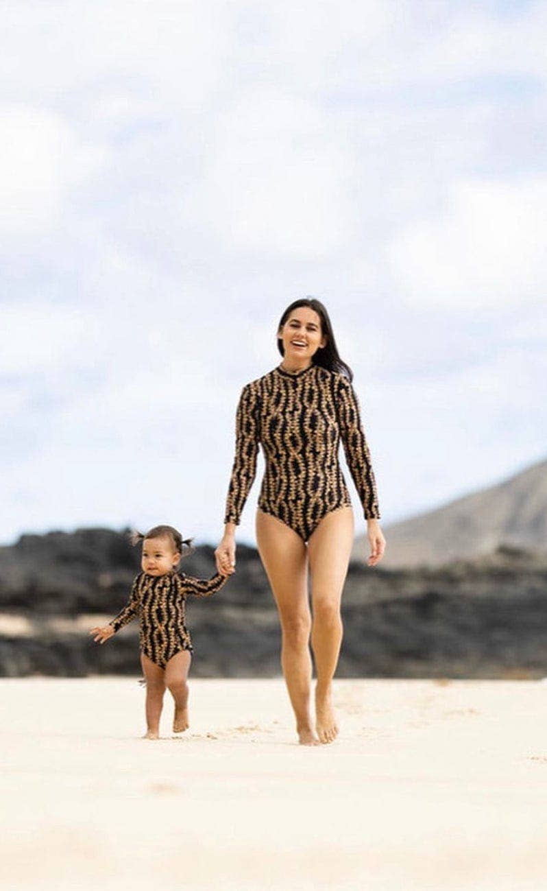 Adult Makena Surf Suit Full Coverage MOSAIC PINK for wholesale on Faire3