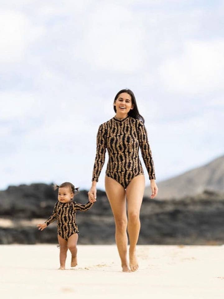 Adult Makena Surf Suit Full Coverage MOSAIC PINK for wholesale on Faire3