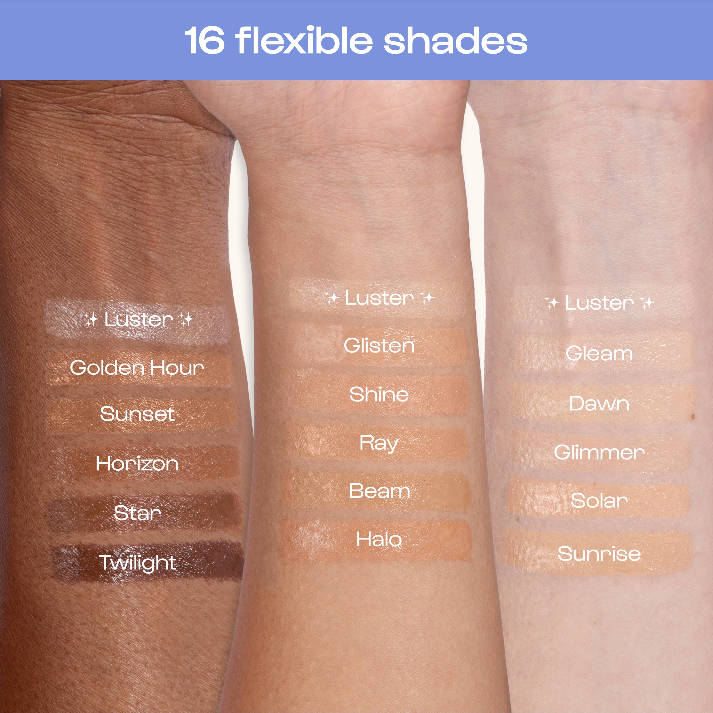 Alleyoop Makeup | Clean Beauty & Wellness - Wholesale Tinted Moisturizer - Glimmer Sunsational SPF 50 Skin Tint w/ Niacinamide | Clean6