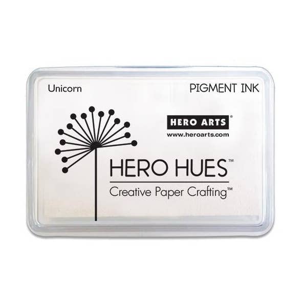 Hero Arts Unicorn White Pigment Ink Pad for wholesale by Hero Arts + Spellbinders Wholesale