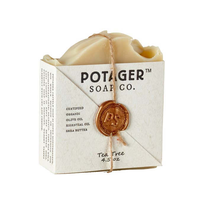 Potager Soap Company - Wholesale Bar Soap - Tea Tree Soap | Wrapped – Fresh, Bold & Gift-Ready2
