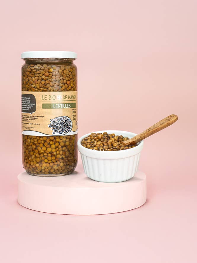 Lentejas en un tarro para venta al por mayor de Le bio de Manon