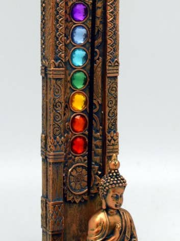 Standing Chakra Buddha Burner for wholesale by Fantasy Gifts