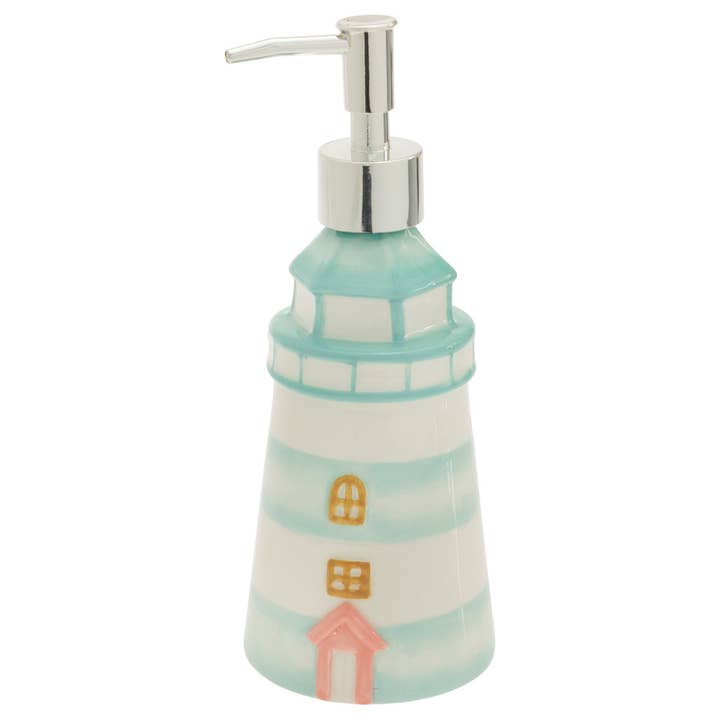 Boston International - Wholesale Soap Dispenser - Lagoon Life Lighthouse Soap Dispenser